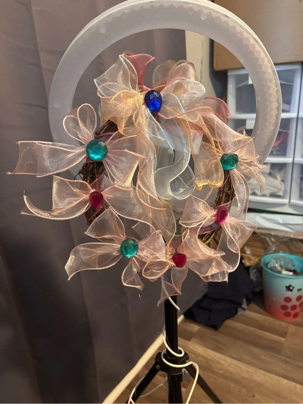Hand Crafted delicate sheer