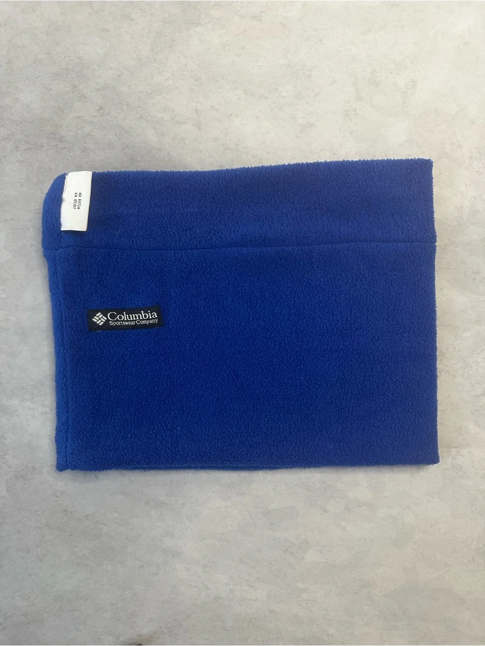Columbia Blue Fleece Neck Gaiter