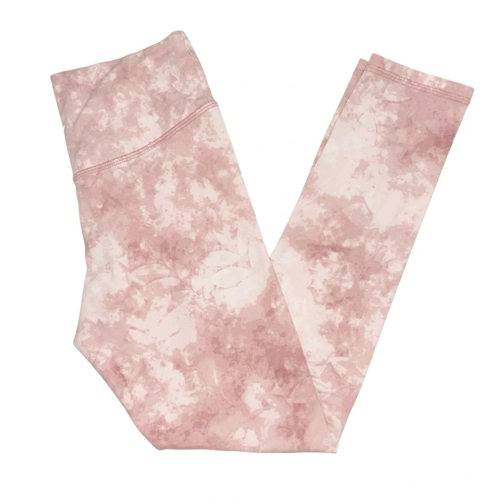 Old Navy Active girls pink tie dye leggings