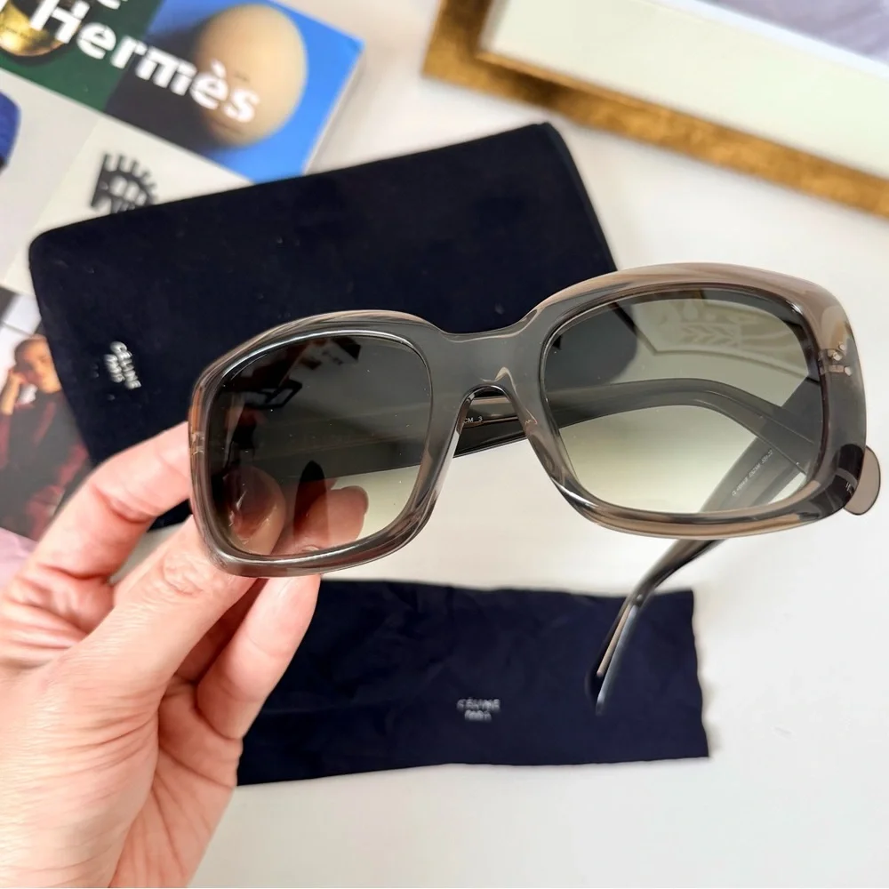Celine Acetate Sunglasses Oversized‎ Frame