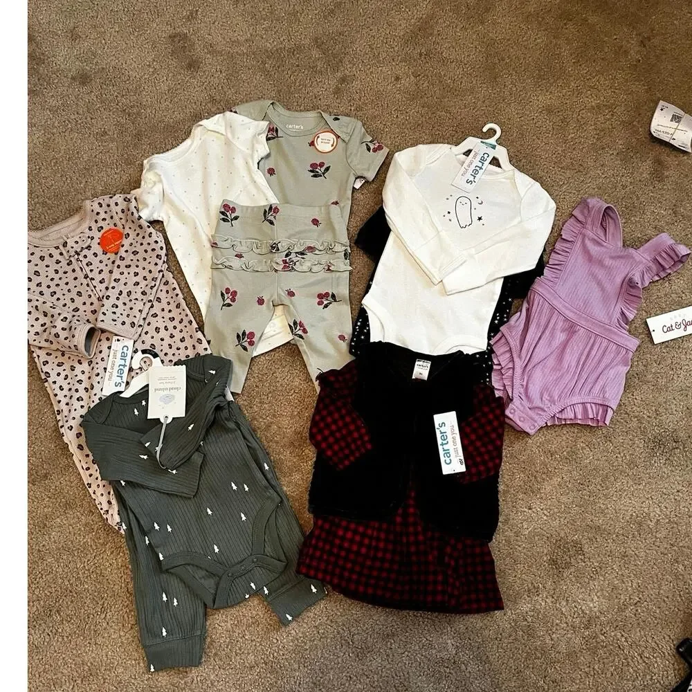 Baby Girl Clothes Size 0-3M - All New Gift Idea