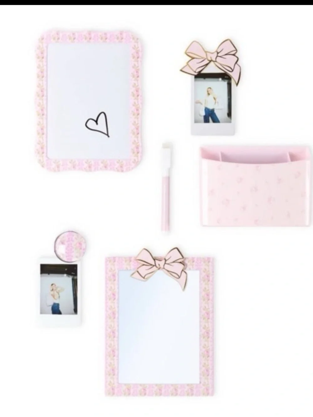 LoveShackFancy × Target - Yoobi 3pk Magnets Bows