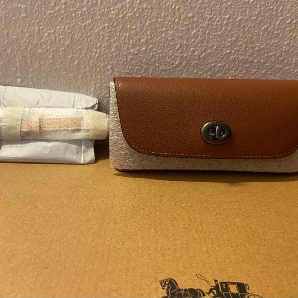 Coach leather sunglasses