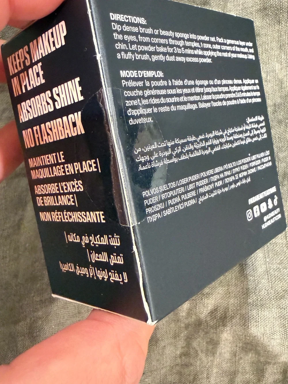 HUDA BEAUTY wear finish blendable