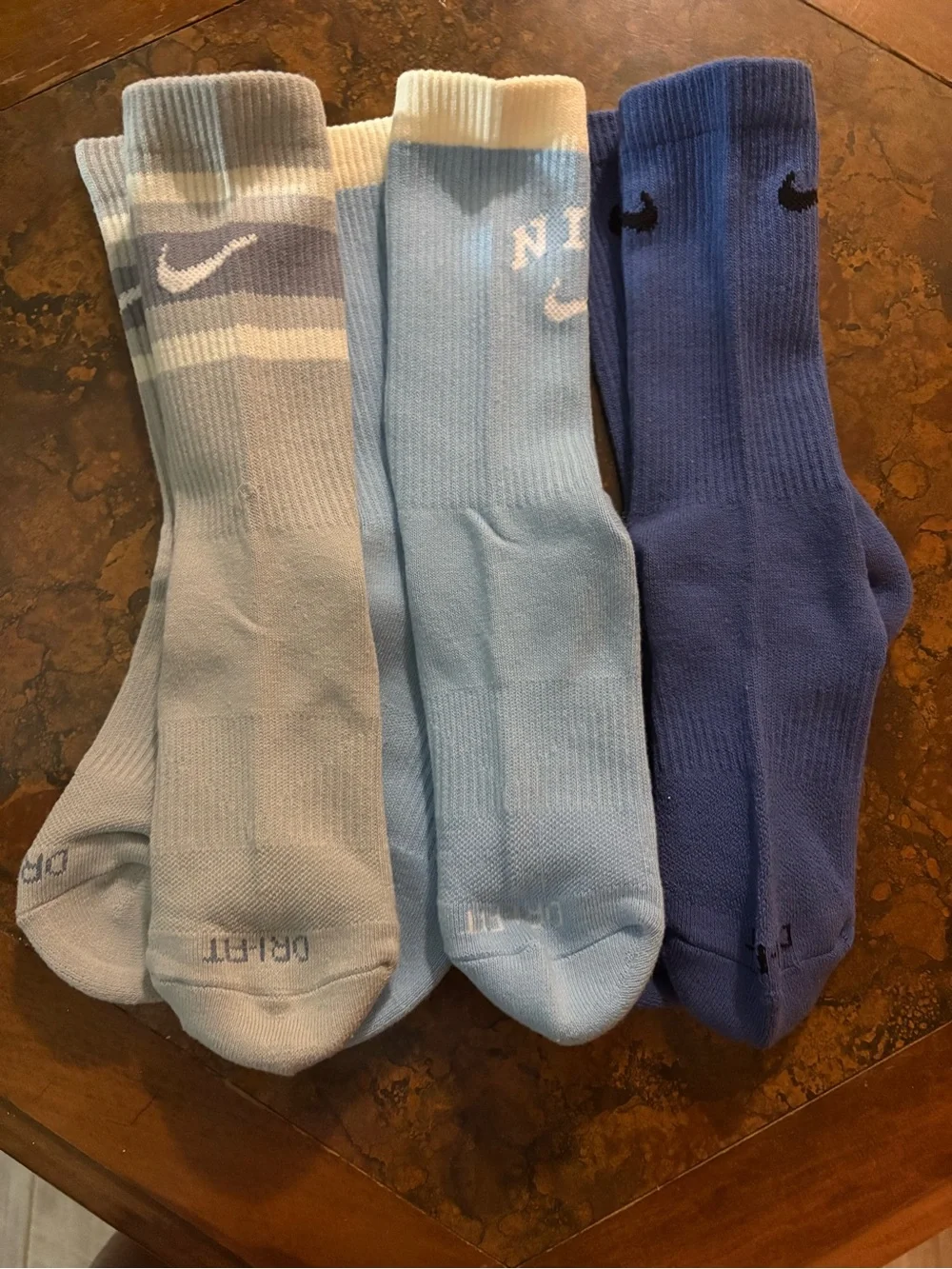 Nike three pair