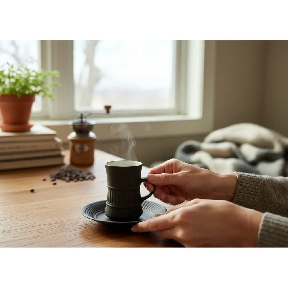 Dansk flamestone demitasse