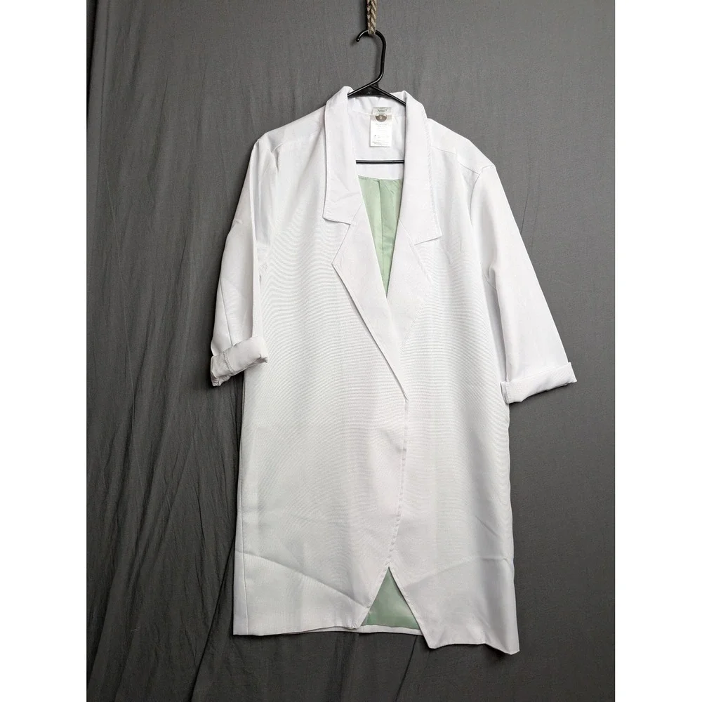 Spirit Halloween Rick Costume‎ Lab Coat Wig Adult Small/Med