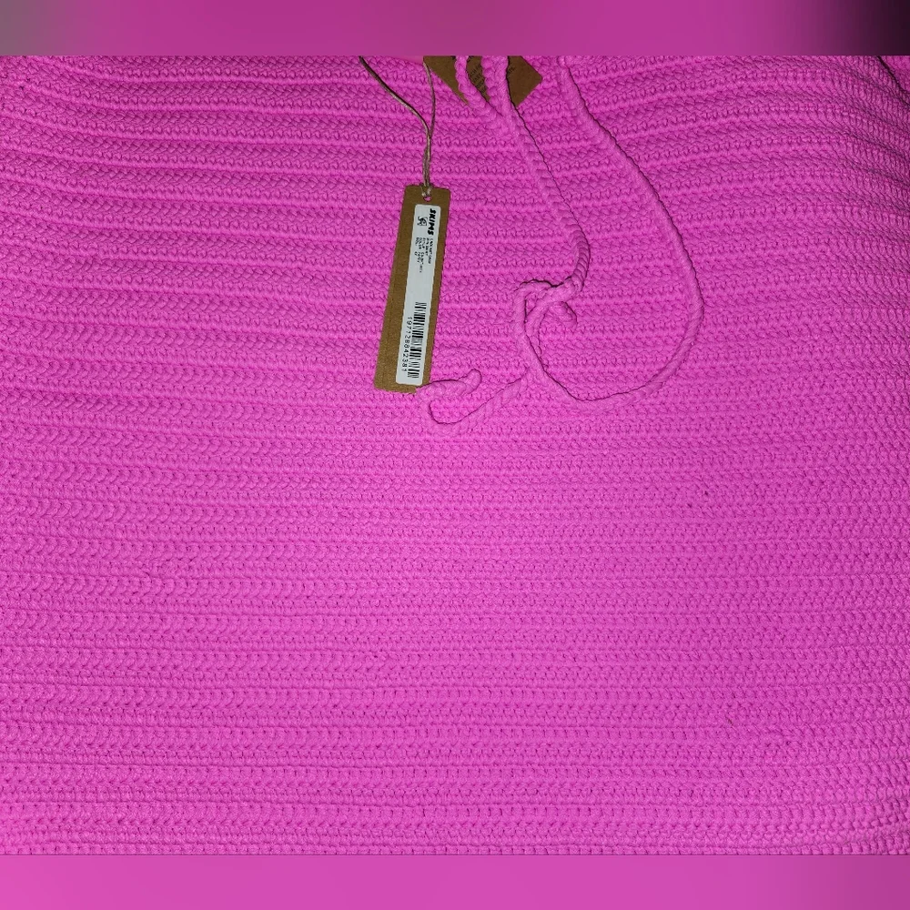 SKIMS drawstring crochet