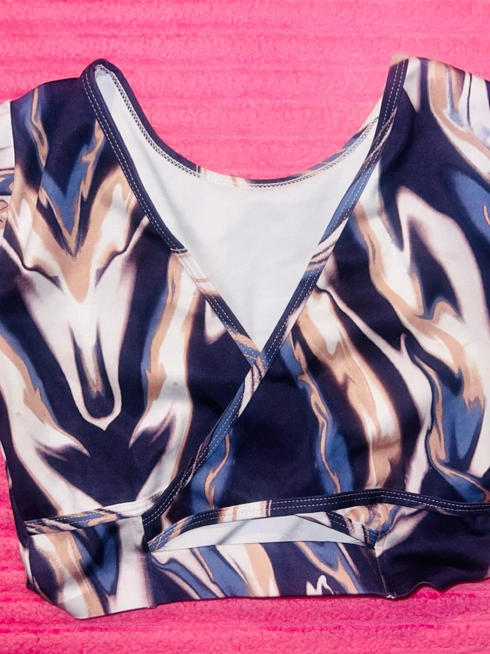 Old Navy abstract marble
