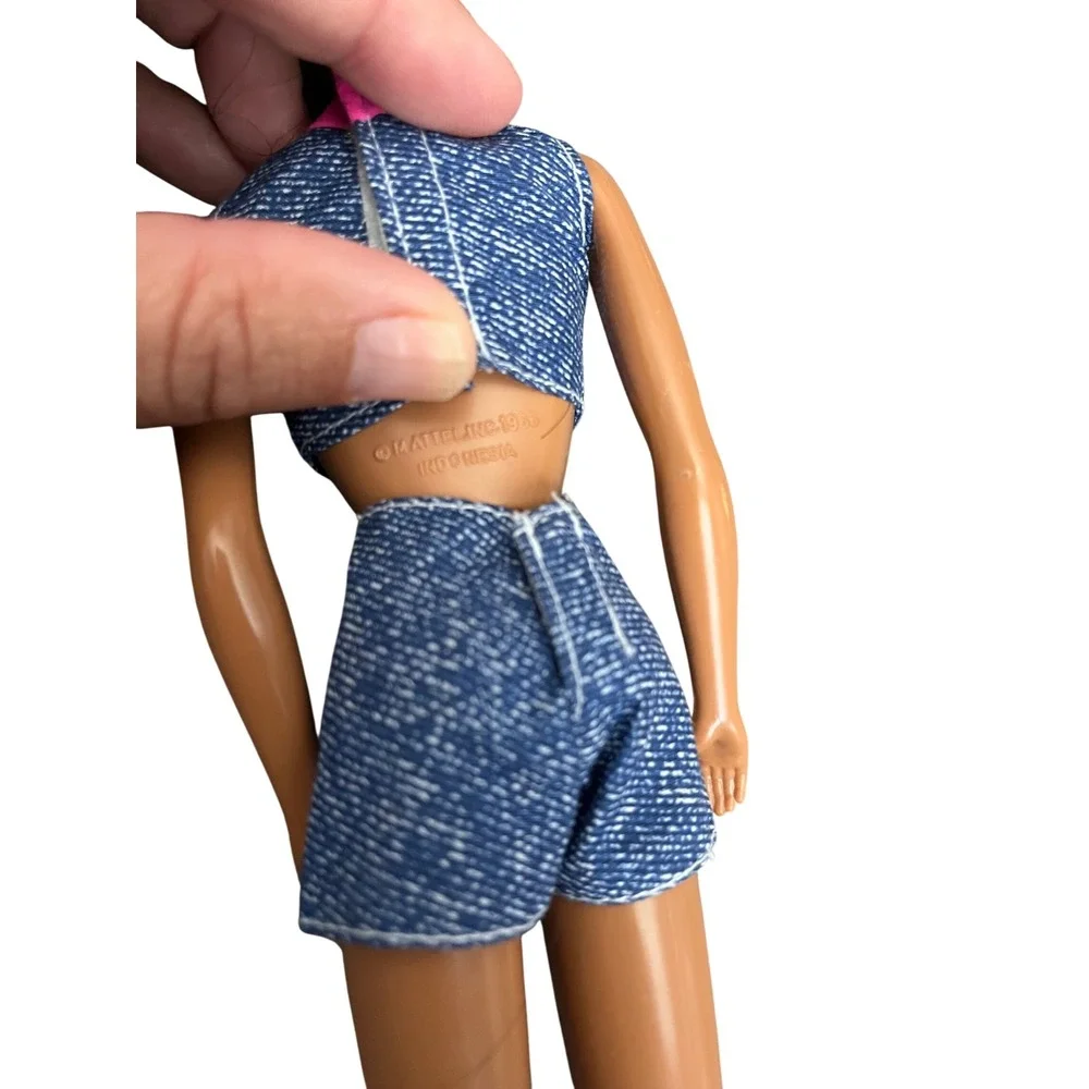 Mattel pink hair waisted