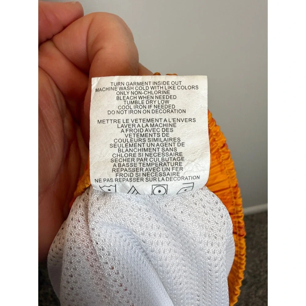 Empyre Ollie Board Short Mens S Koi Fish Orange‎ 4 Inch Inseam Tropical Swim