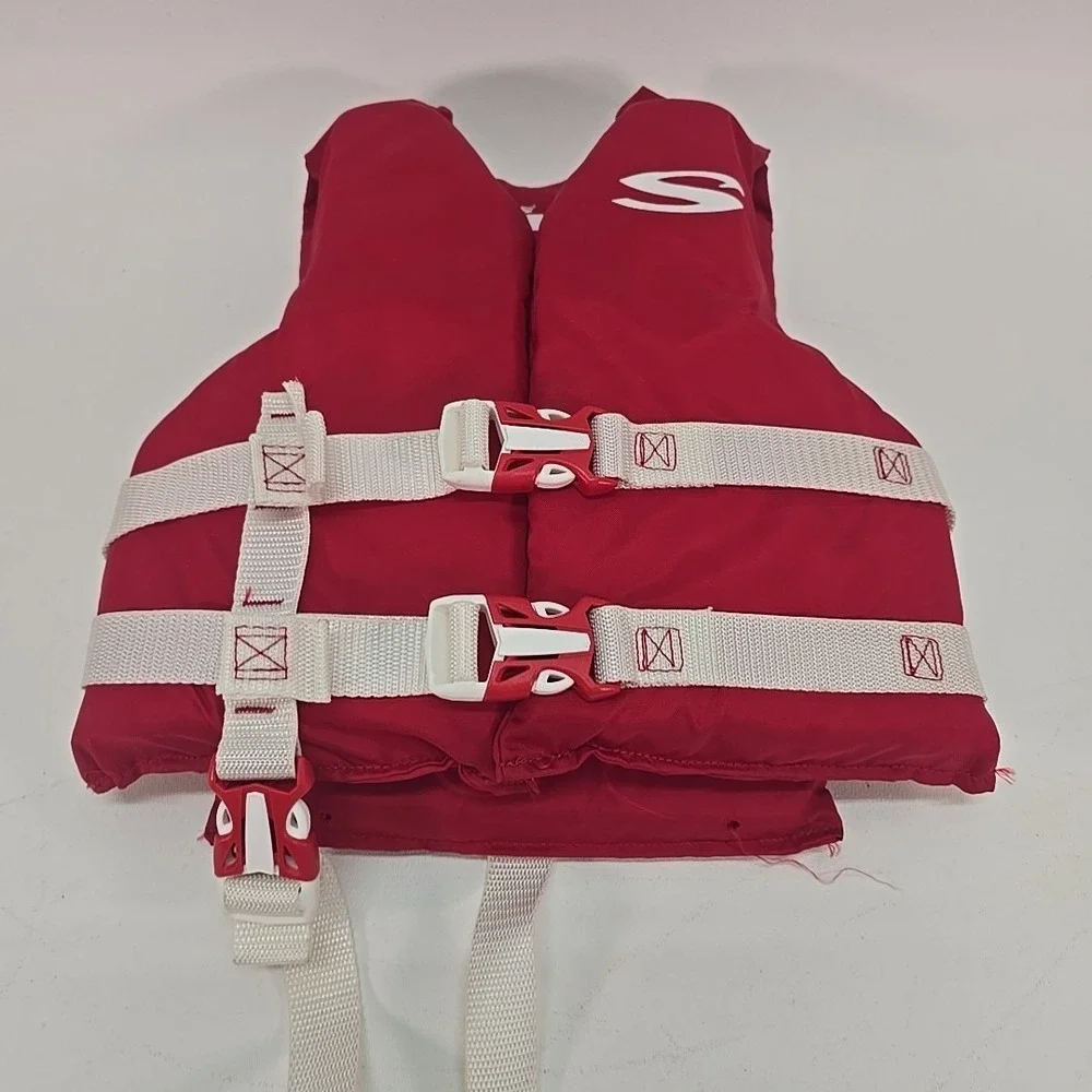 STEARNS Child Boating Ski Vest 30-50 lbs Red Model‎ 29-88 Catalog No. 3034