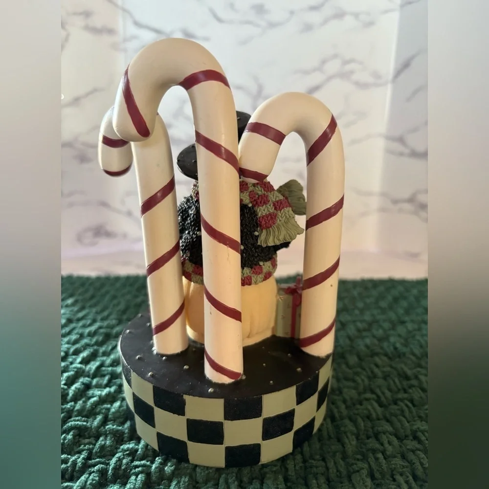 Artisan Flair Snowman Musical Box-Music is Winter Wonderland-Preowned, EUC
