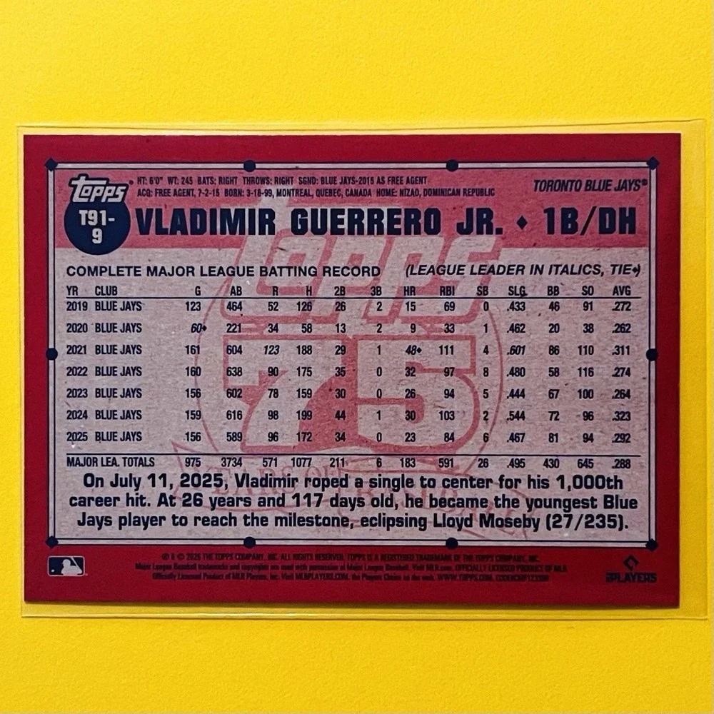 N/A 2026 topps