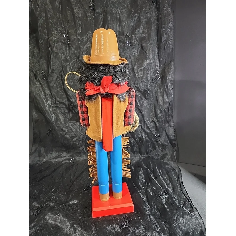 nut cracker of the west ,cowboy with his rope