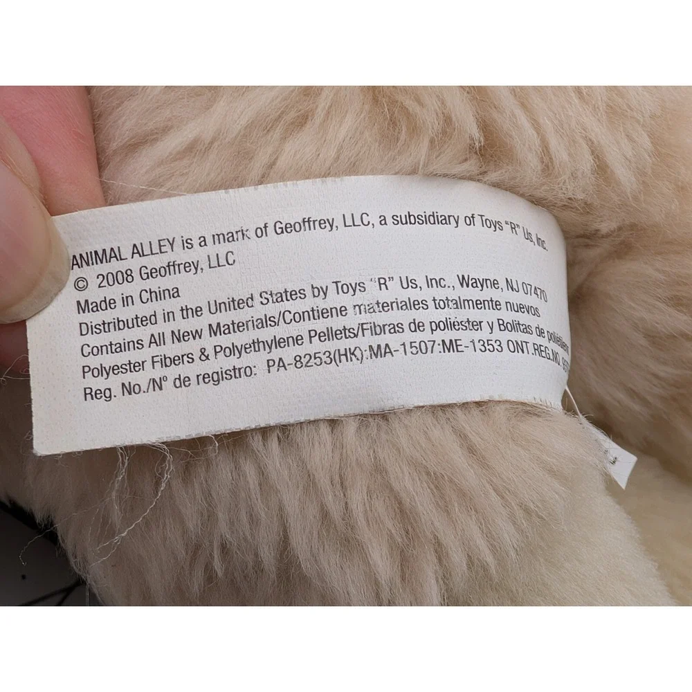 Animal Alley Siamese Cat‎ Kitten Plush 7 Inch 2008 Stuffed Animal Toy