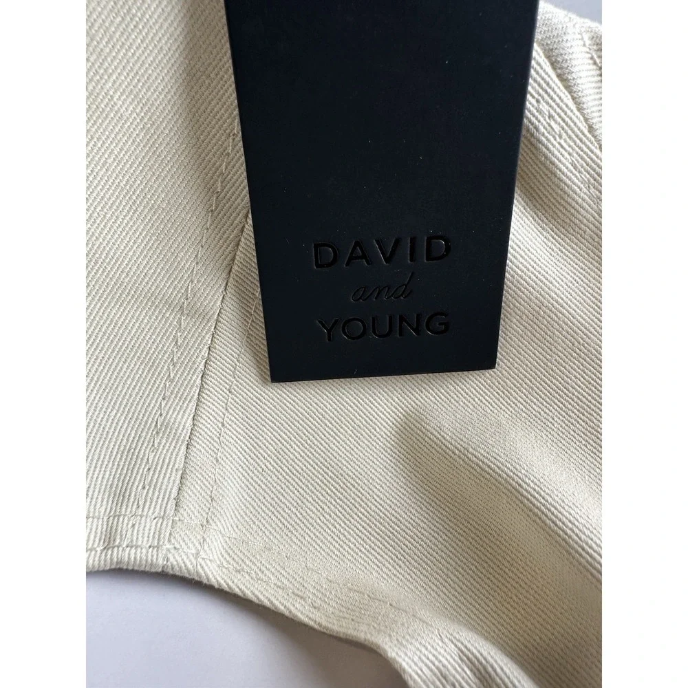 David and Young Cowgirl Country Club Hat Cow Print Brim Western Style