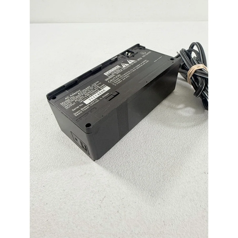 Sears Roebuck A-C25AST E72288 AC Adaptor Camcorder‎ Battery Charger Power Supply