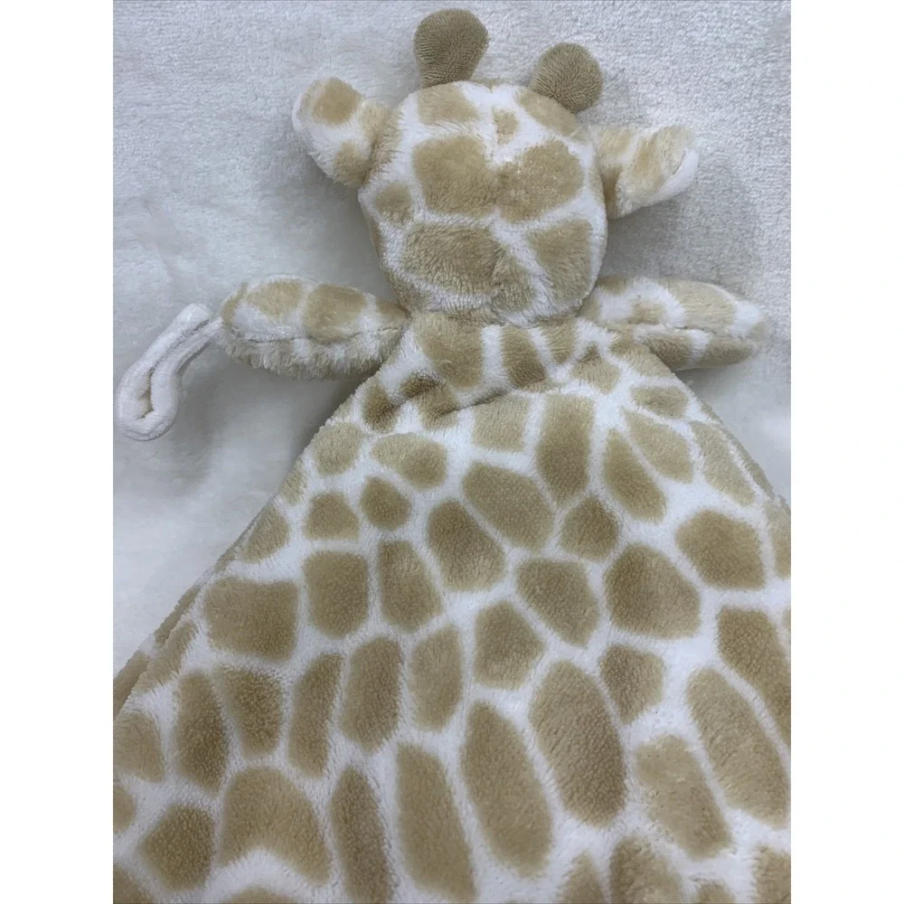 Carter's Giraffe Baby Security Blanket Lovey‎ Lovie Plush Pacifier Holder