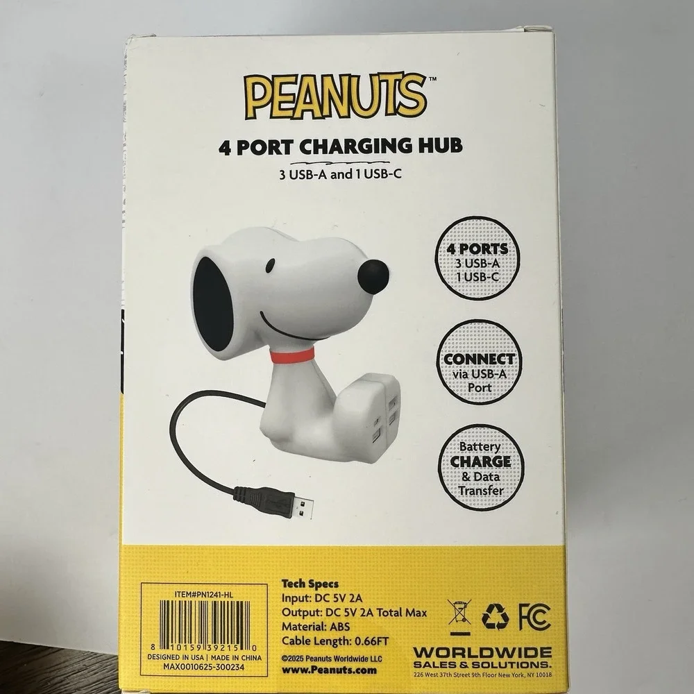 Peanuts snoopy port