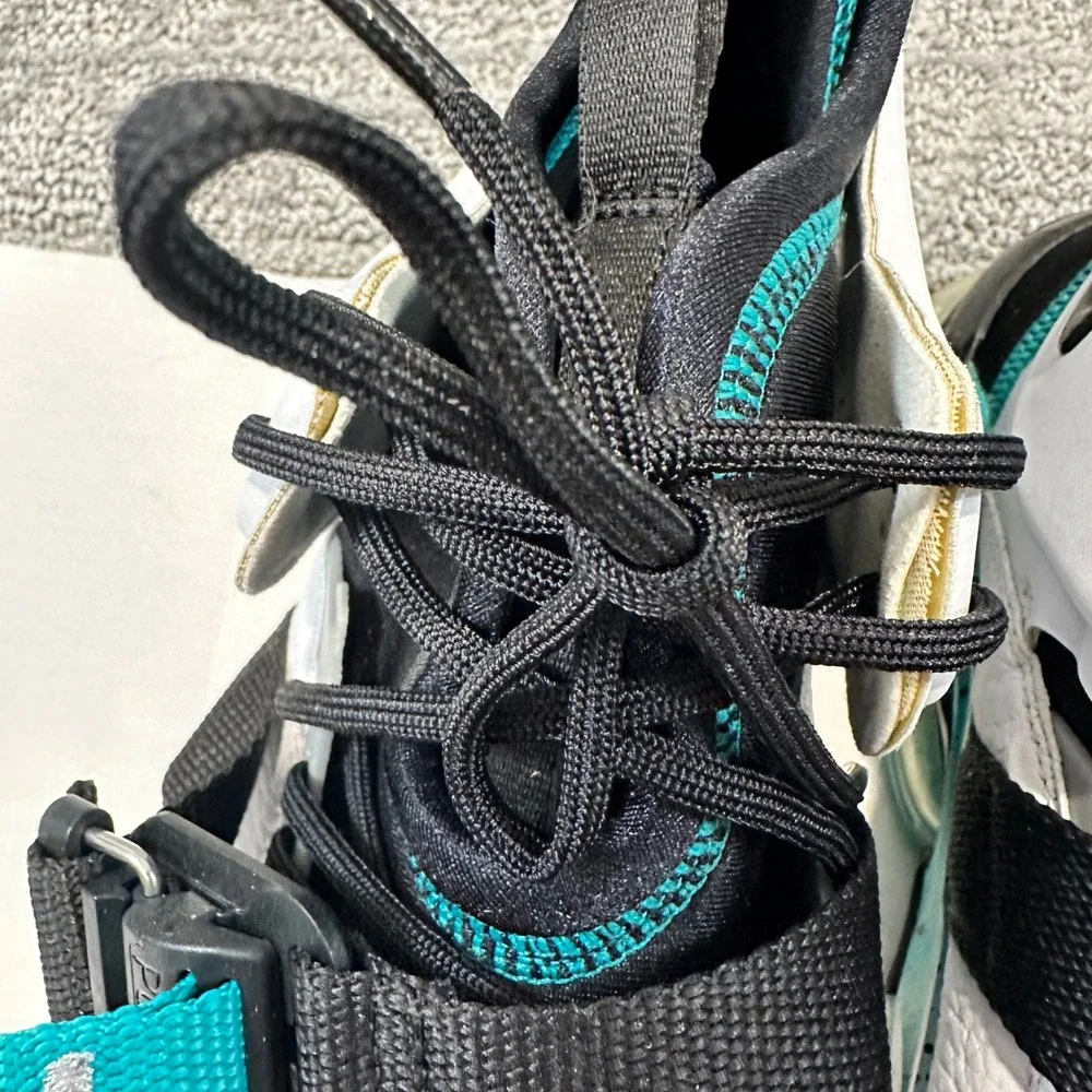 Nike Air‎ Force 270 Men's Black White Teal Athletic Shoes Size 11