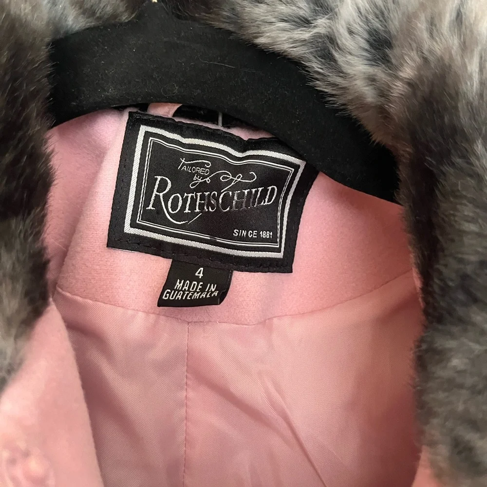 Rothschild pink faux