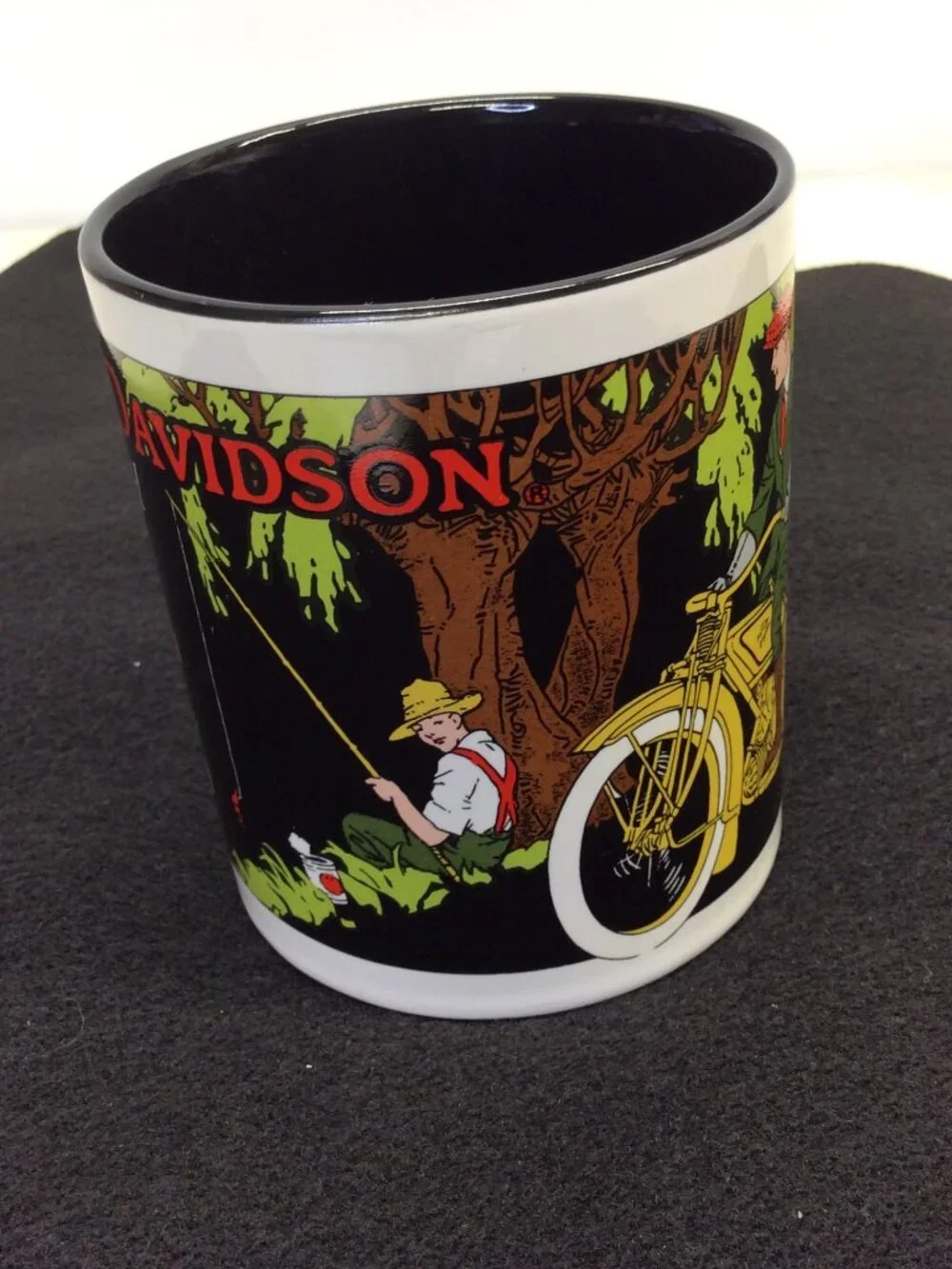 Vintage Harley Davidson 1993 Mug Throwback Sport Model