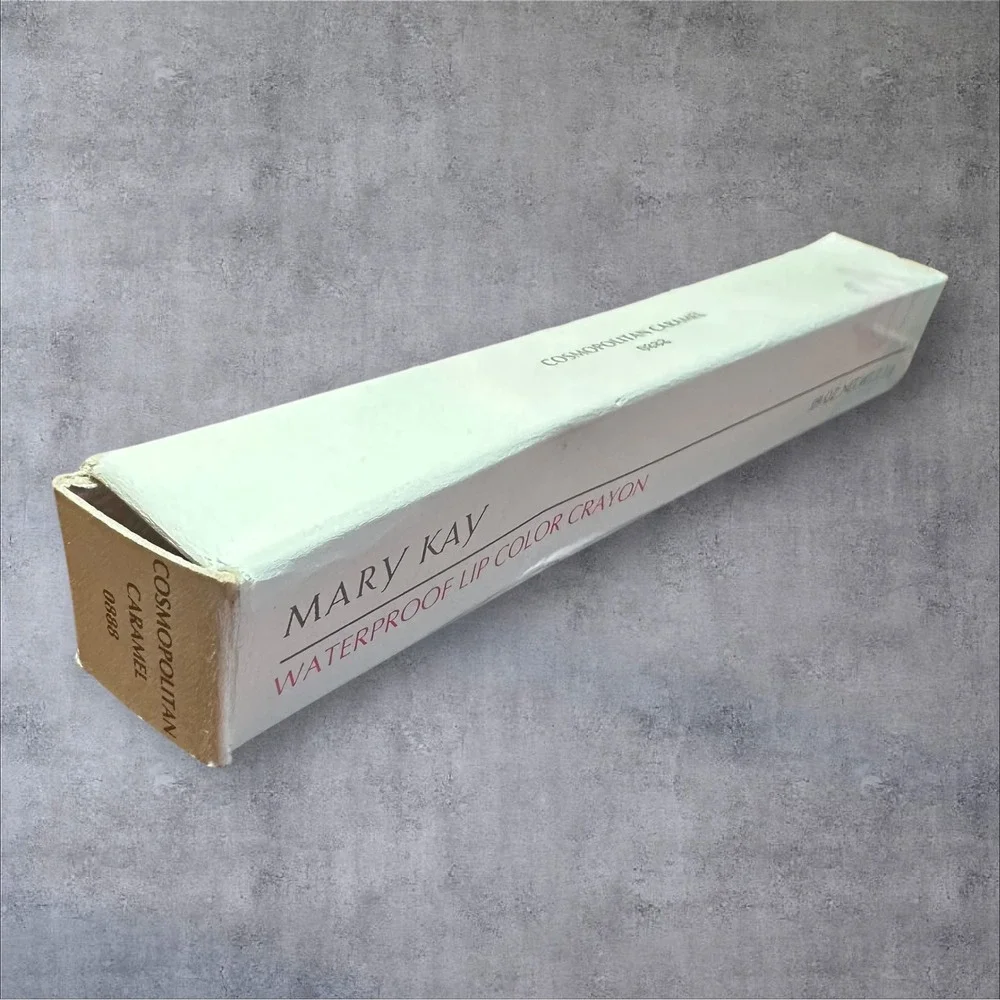 Mary Kay‎ Waterproof Lip Color Crayon Cosmopolitan Caramel 0888 0.09oz New Box