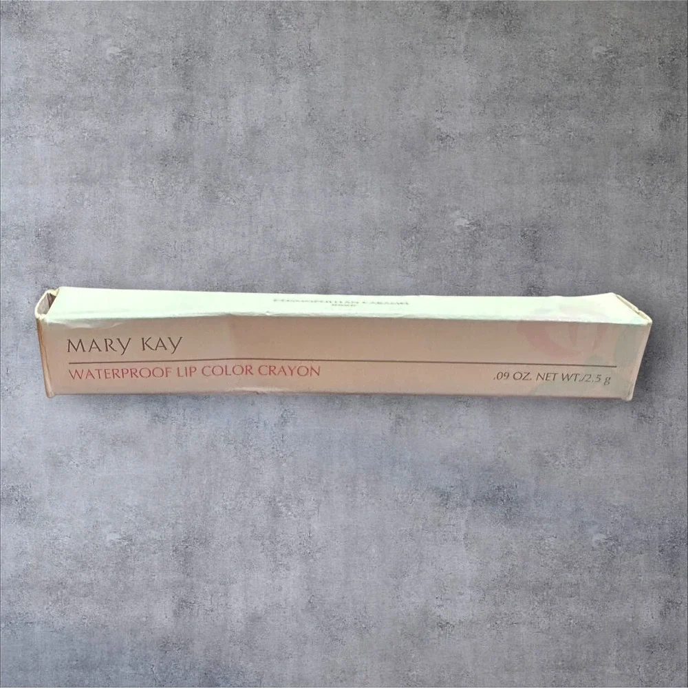 Mary Kay‎ Waterproof Lip Color Crayon Cosmopolitan Caramel 0888 0.09oz New Box