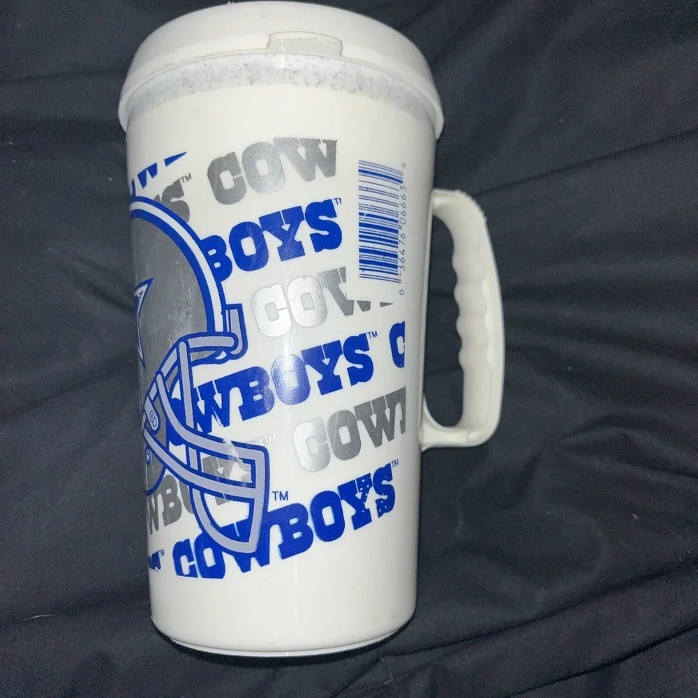 1990s Vintage NFL- Dallas Cowboys 7/11 ICEE + Coca-Cola‎ Drink Cup