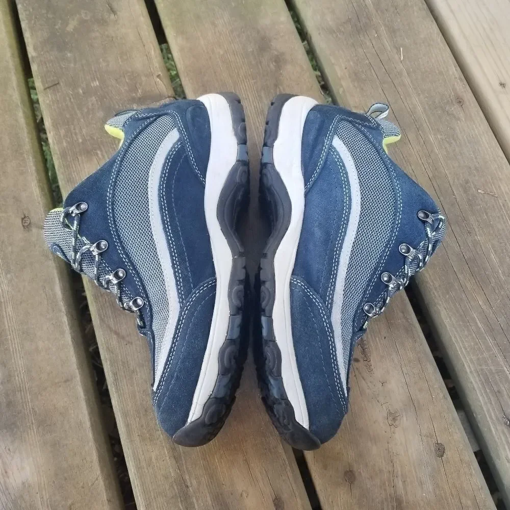 L.L.Bean Tek‎ 2.5 Waterproof Hiking Low Boot Shoes 11 Blue Green Gorpcore