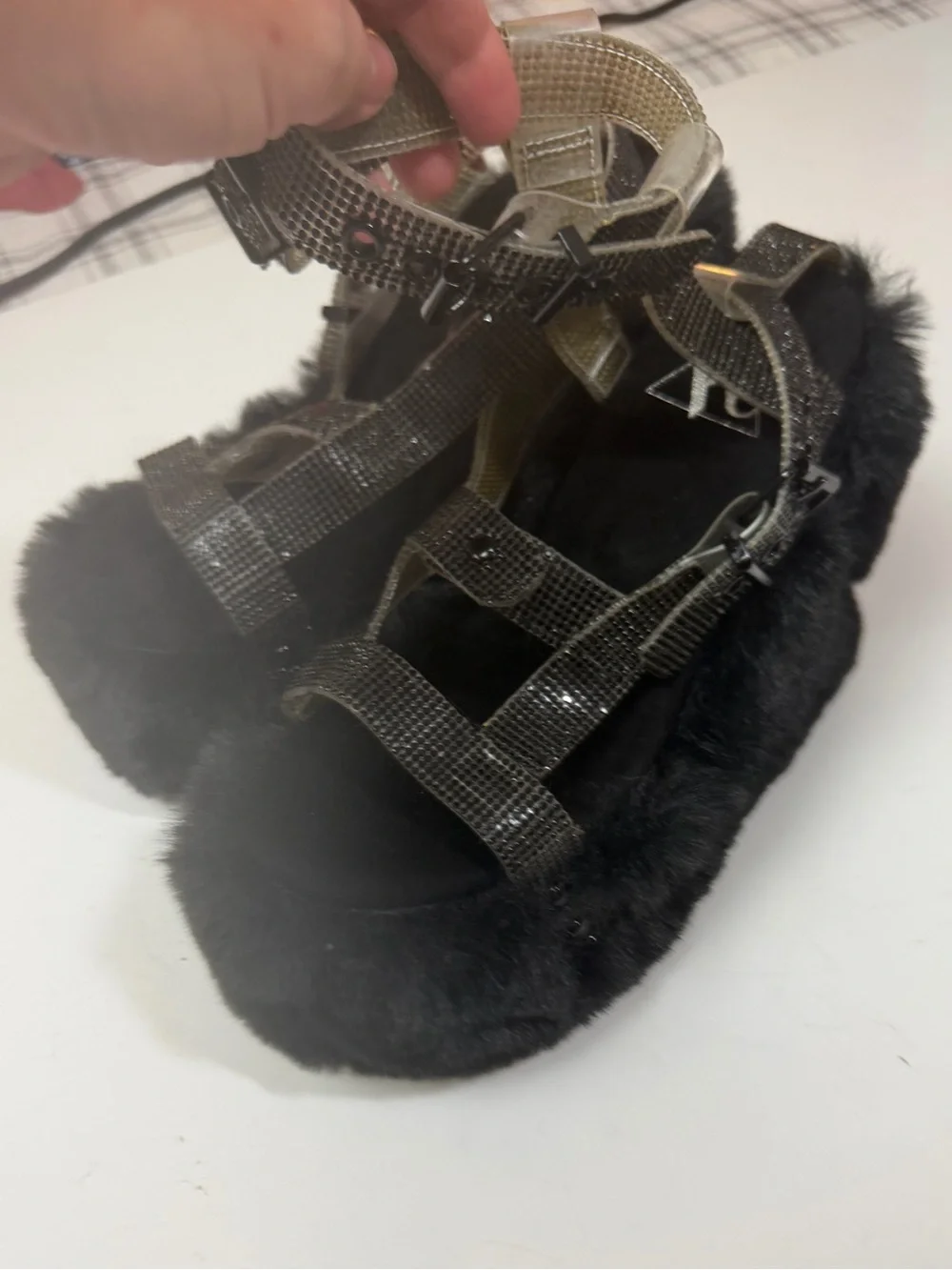 Dolls Kill vinyl platforms noticeable