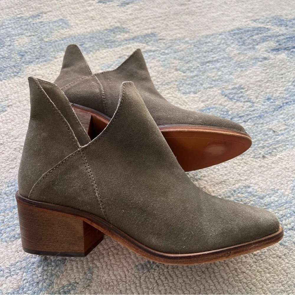 Zara heels chunky cutout