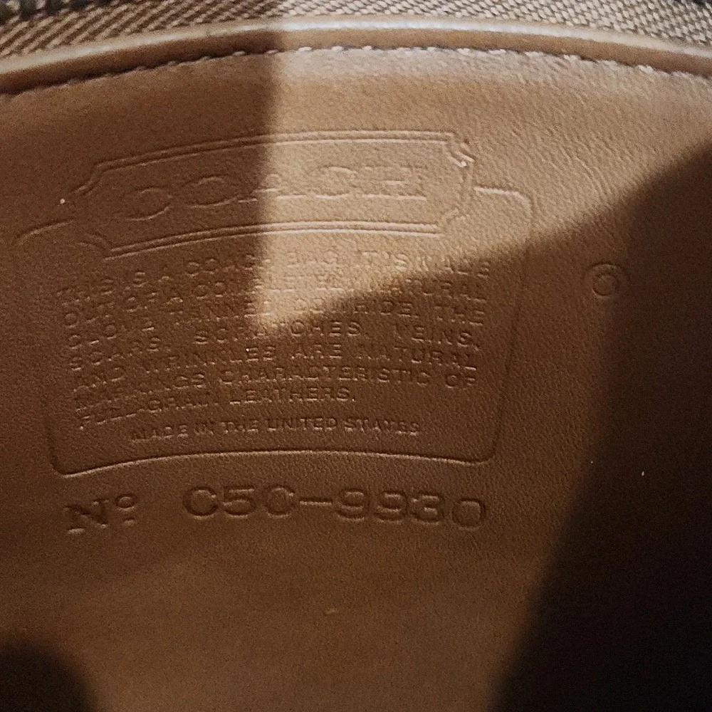 Coach vintage 80s
