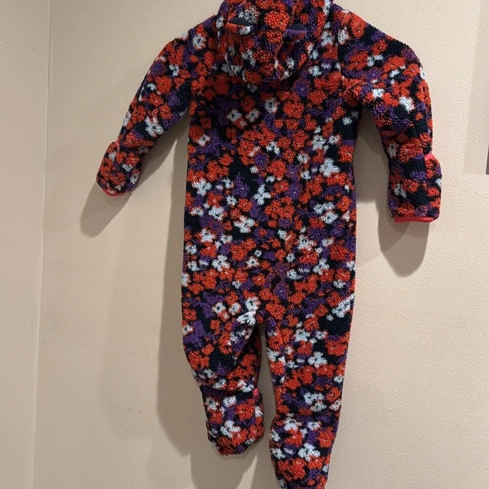 Pink The North Face Campshire Onepiece - Infants 18-24 months‎ hooded