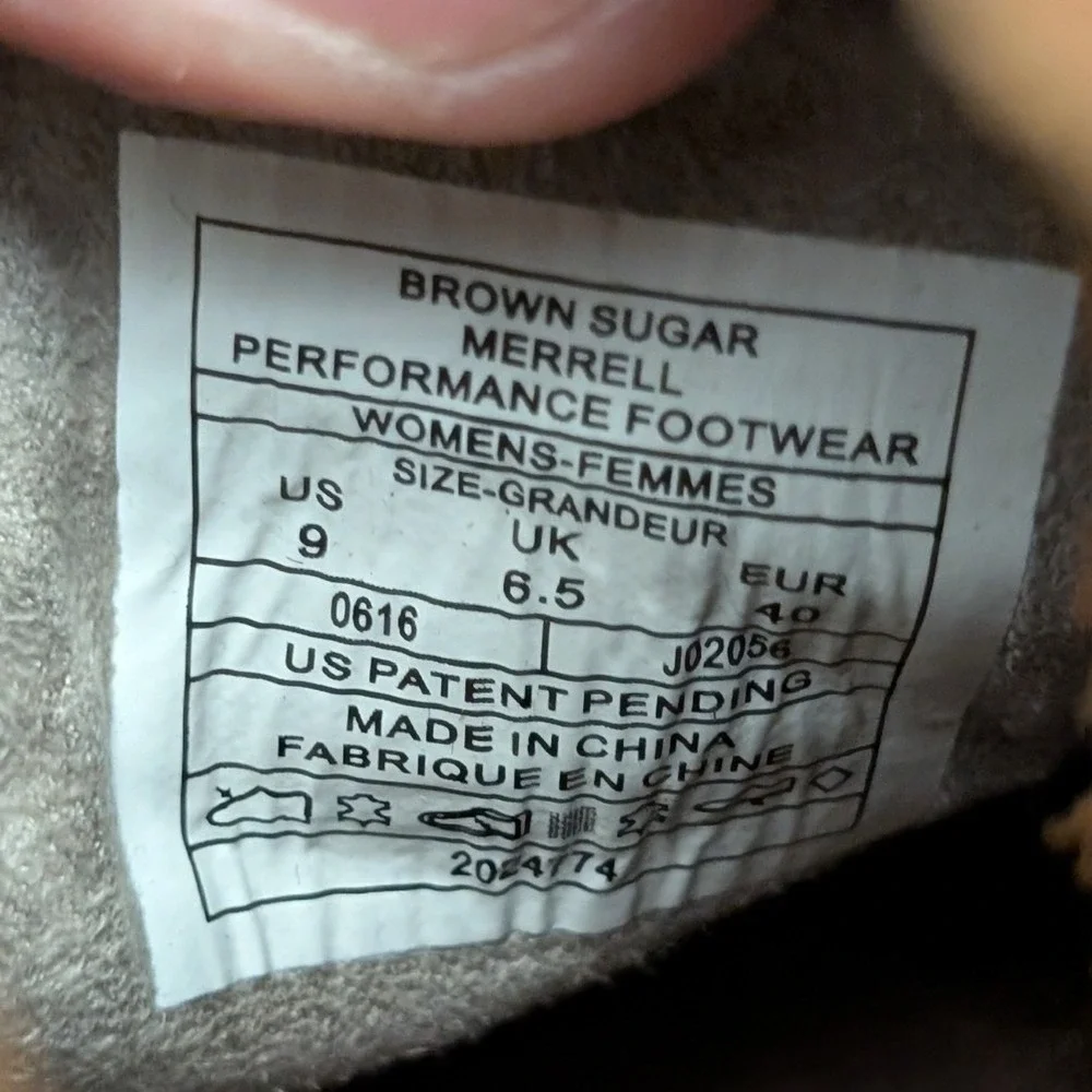 Merrell brown sugar