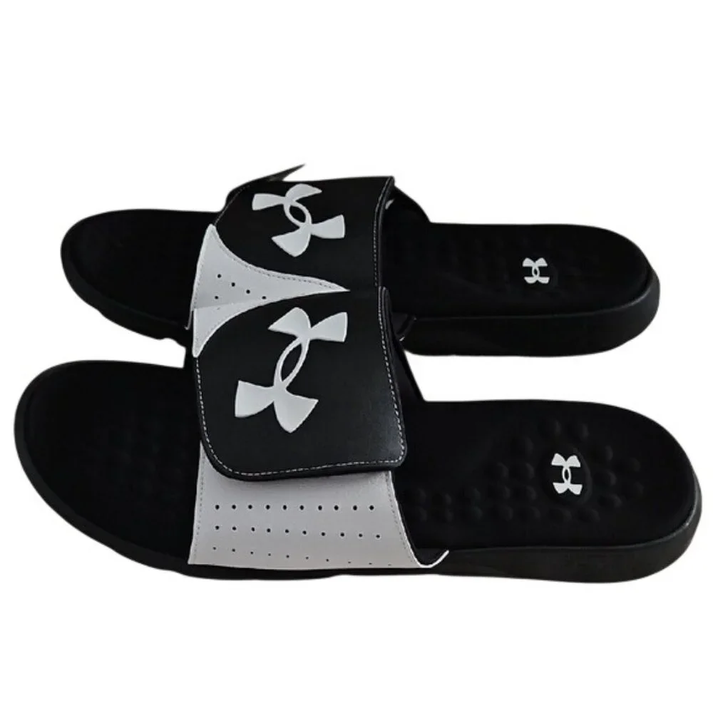 Under Armour Ignite Pro Slide Sandal Size 17 Men's New Slip On Athleisure Beach
