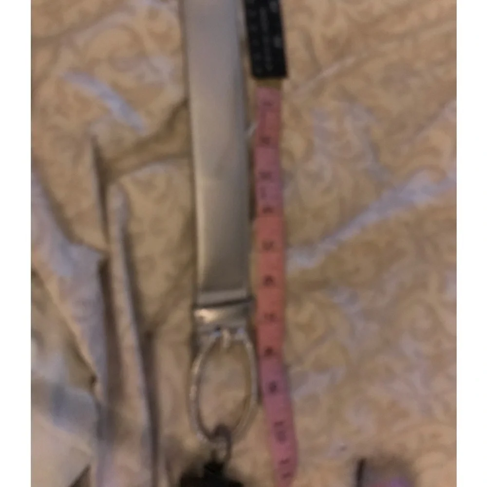 Guess  silver adjustable belt w/ rhinestone available in other colors NWT