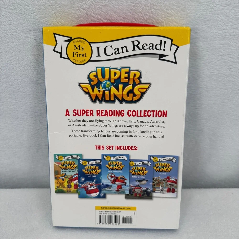 Super Wings A Super Reading Collection Kids I Can Read Boxed Book Set 5 Stories