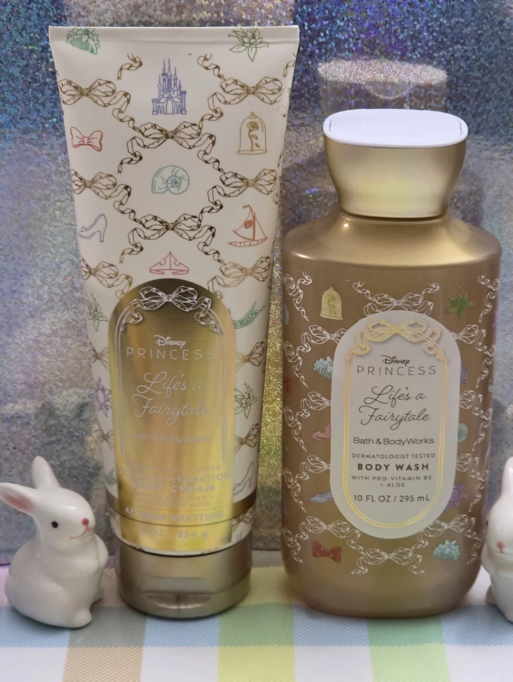 Bath Body Works Disney Princess Lifes a Fairytale Body Cream & Body Wash Set NEW