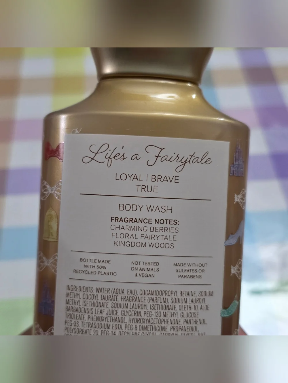 Bath Body Works Disney Princess Lifes a Fairytale Body Cream & Body Wash Set NEW