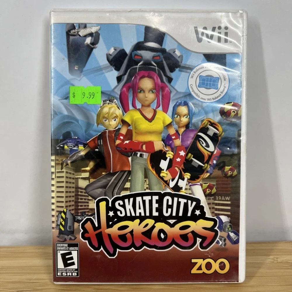 Skate City Heroes Nintendo Wii Complete Tested‎ And Works