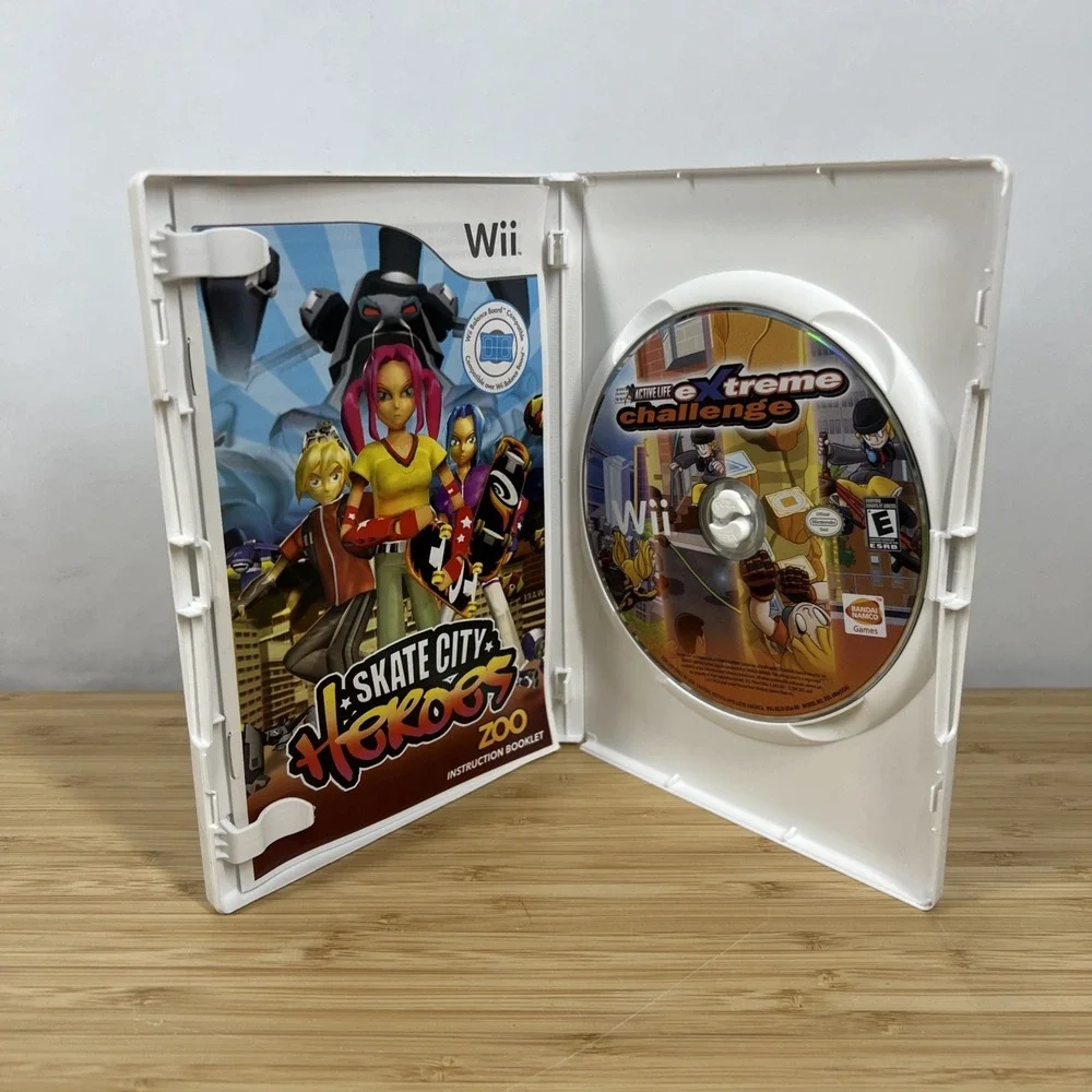 Skate City Heroes Nintendo Wii Complete Tested‎ And Works