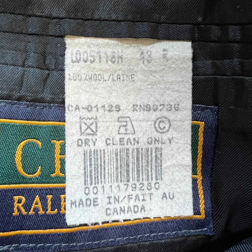 Chaps measurements are