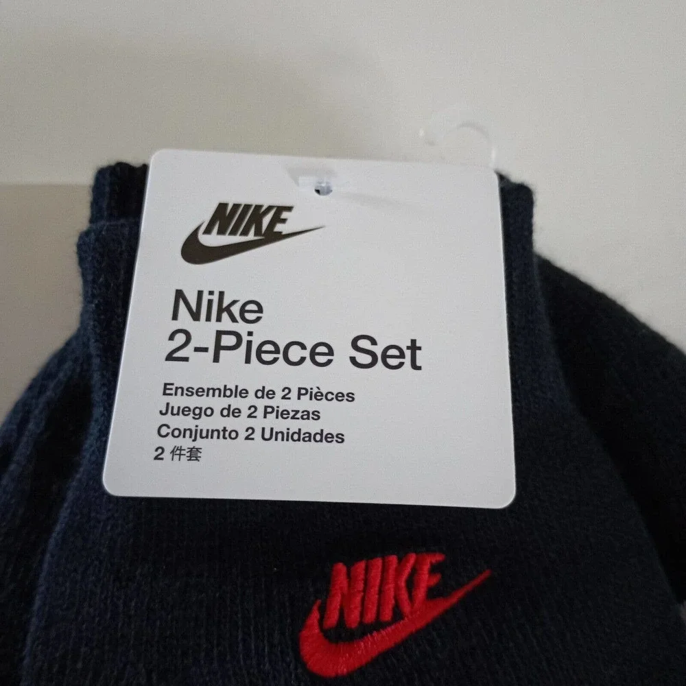 Nike Striped‎ Beanie Gloves