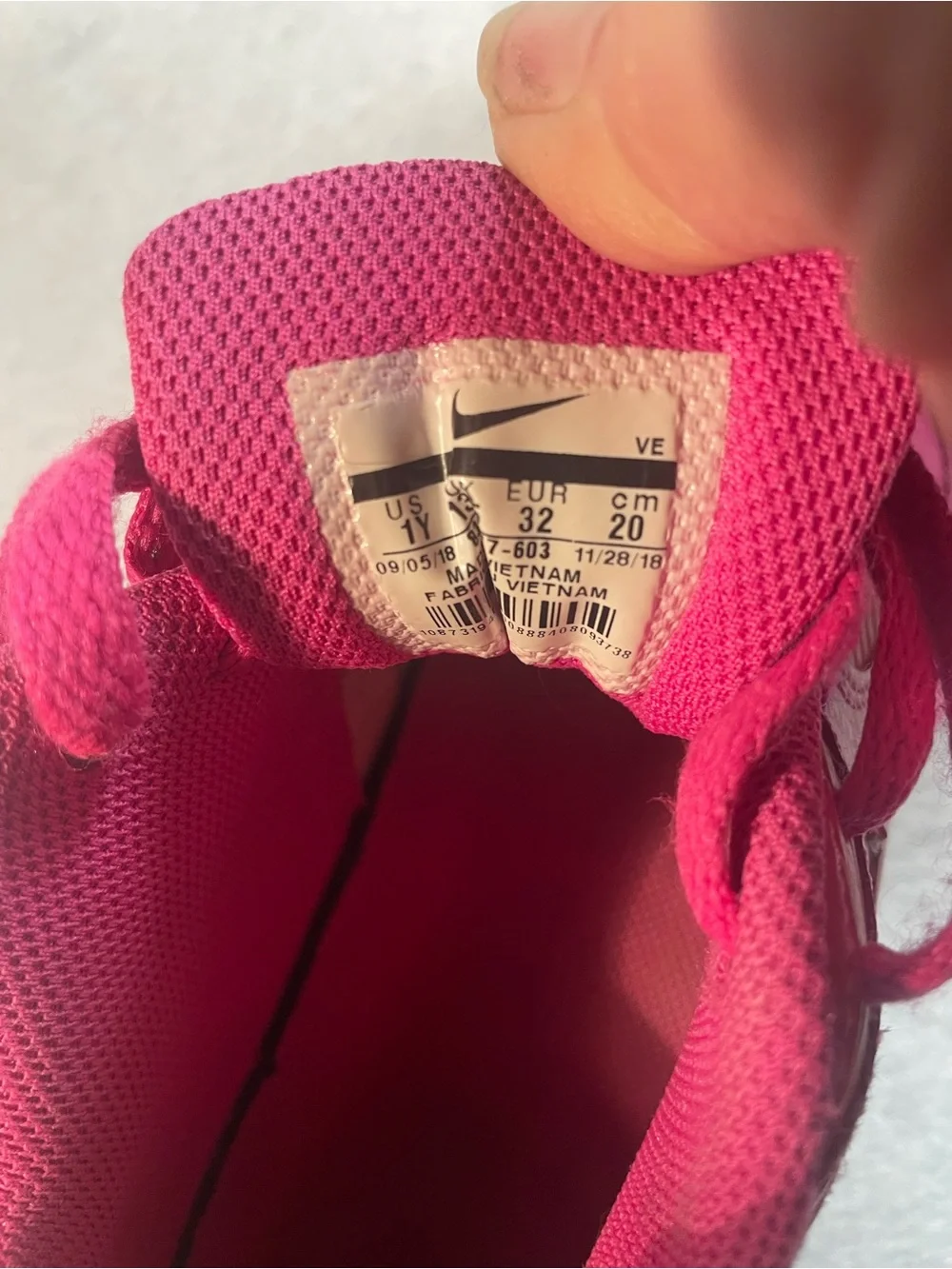 Nike vibrant kids