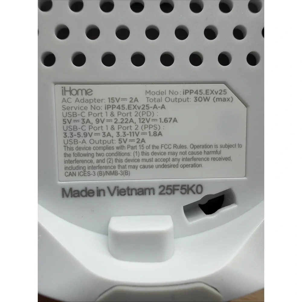 iHome powerplant usb