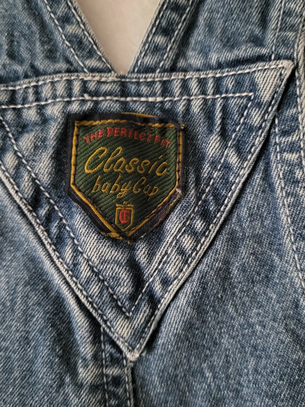 GAP Denim Shortalls in Classic Blue