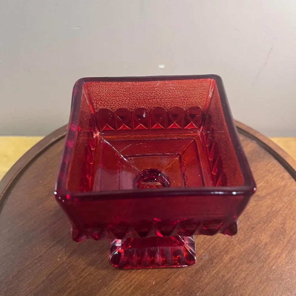 Jeanette Glass vibrant ruby