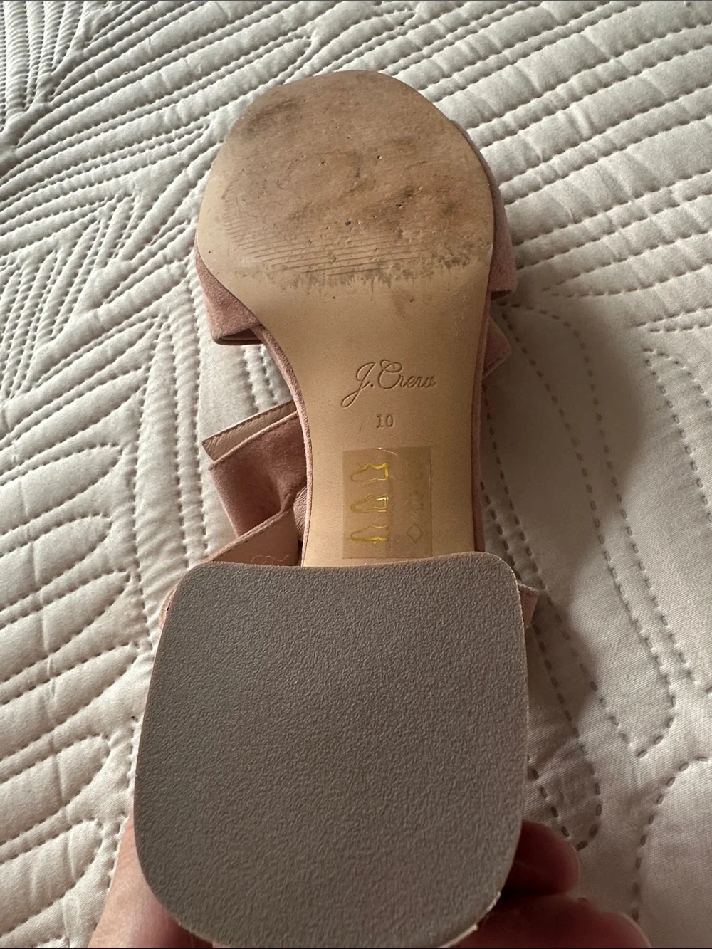 J. Crew suede ankle